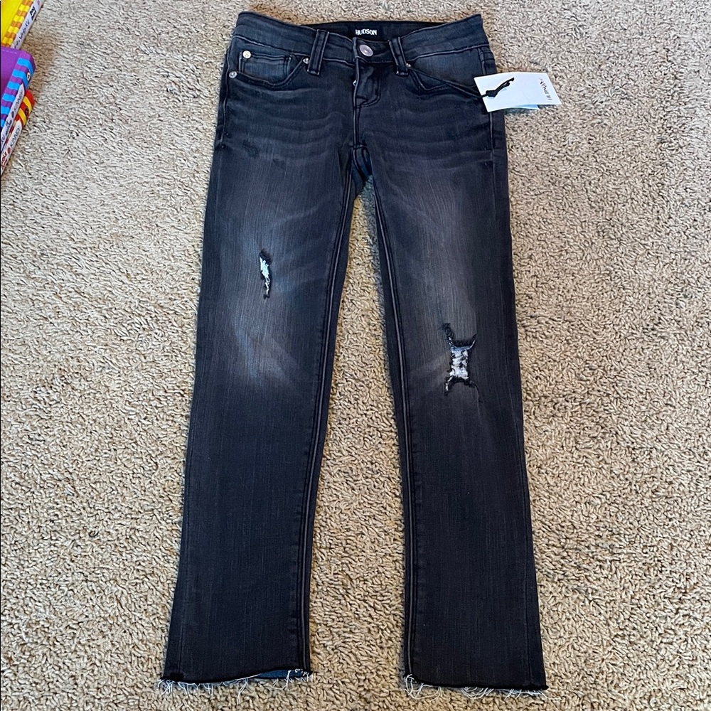 Hudson Jeans Black Kaia Skinny Jeans